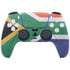 South Africa Flag Distressed PS5 Controller Skin