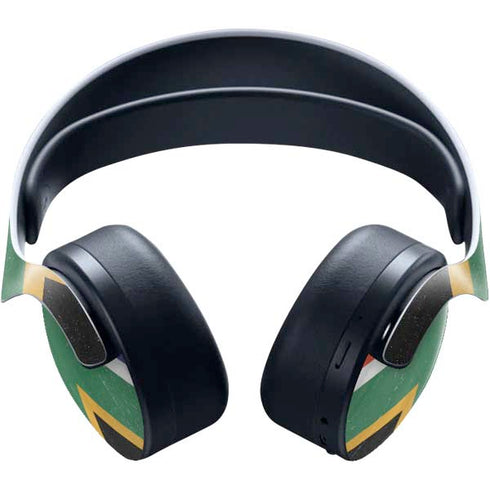 South Africa Flag Distressed PULSE 3D Wireless Headset for PS5 Skin
