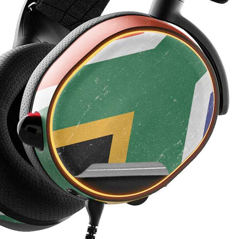 South Africa Flag Distressed SteelSeries Arctis 3 Skin