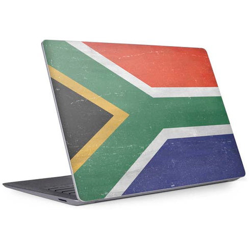 South Africa Flag Distressed Surface Laptop 3 13.5in Skin