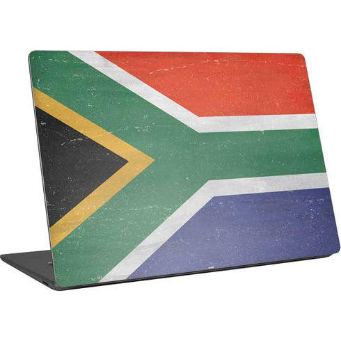 South Africa Flag Distressed Surface Laptop 4 15in Skin