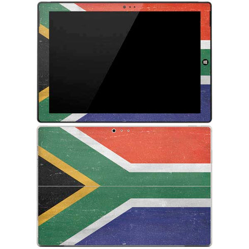 South Africa Flag Distressed Surface Pro 3 Skin