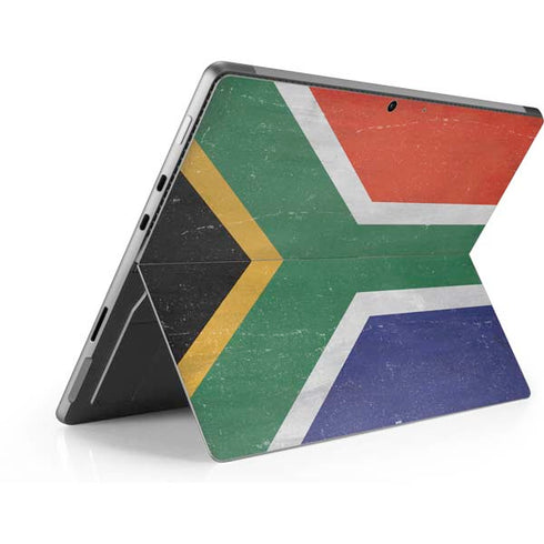 South Africa Flag Distressed Surface Pro 8 Skin