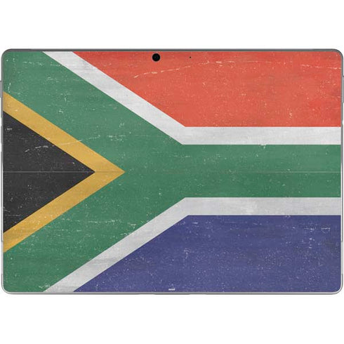 South Africa Flag Distressed Surface Pro 9 Skin