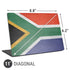 South Africa Flag Distressed Universal Laptop 11in (8.8 x 6.2in) Skin