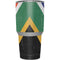 South Africa Flag Distressed Yeti 30oz Rambler Tumbler Skin