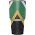 South Africa Flag Distressed Yeti 30oz Rambler Tumbler Skin
