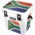 South Africa Flag Distressed YETI Roadie 24 Hard Cooler Skin