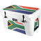 South Africa Flag Distressed YETI Tundra 45 Hard Cooler Skin
