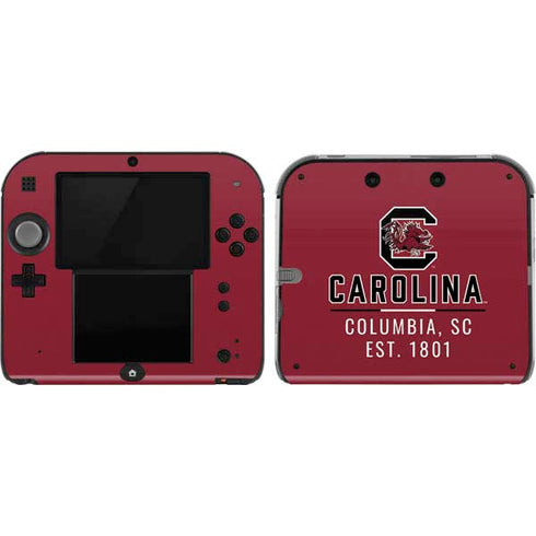 University of South Carolina Columbia SC, EST. 1801 Nintendo 2DS Skin