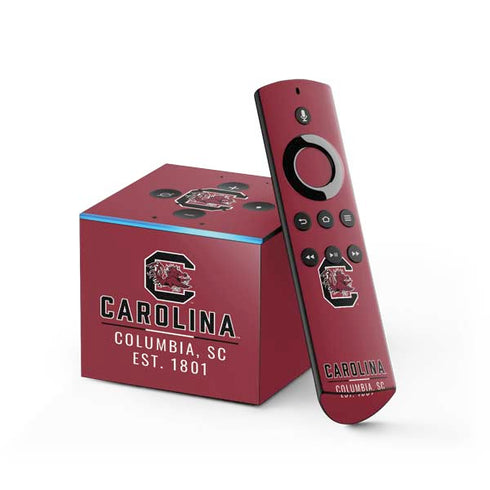 University of South Carolina Columbia SC, EST. 1801 Fire TV Cube Skin