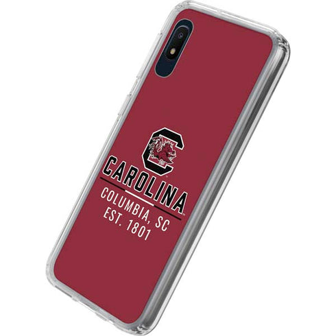 University of South Carolina Columbia SC, EST. 1801 Galaxy A10e Clear Case