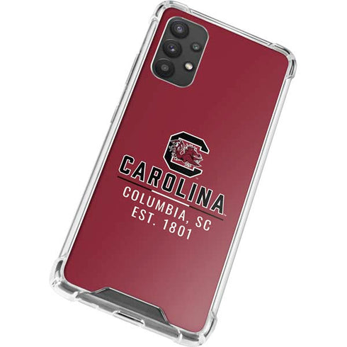 University of South Carolina Columbia SC, EST. 1801 Galaxy A32 5G Clear Case