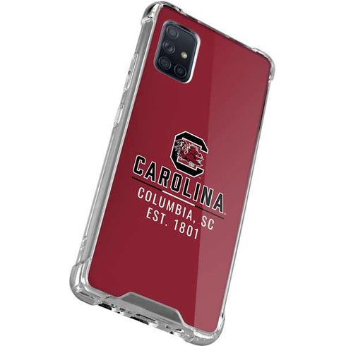 University of South Carolina Columbia SC, EST. 1801 Galaxy A51 5G Clear Case