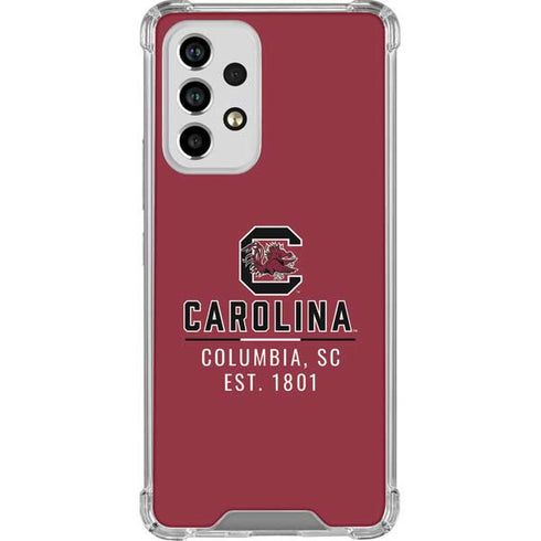 University of South Carolina Columbia SC, EST. 1801 Galaxy A53 5G Clear Case