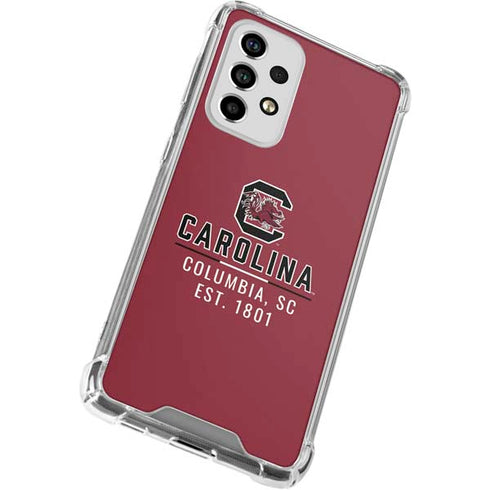 University of South Carolina Columbia SC, EST. 1801 Galaxy A53 5G Clear Case