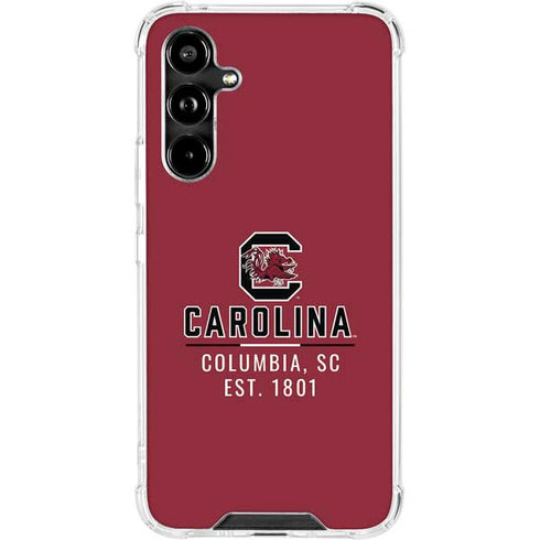 University of South Carolina Columbia SC, EST. 1801 Galaxy A54 5G Clear Case