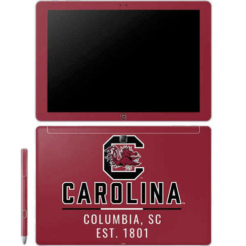 University of South Carolina Columbia SC, EST. 1801 Galaxy Book 12in Skin