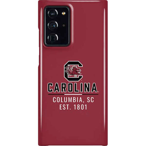 University of South Carolina Columbia SC, EST. 1801 Galaxy Note20 Ultra 5G Lite Case