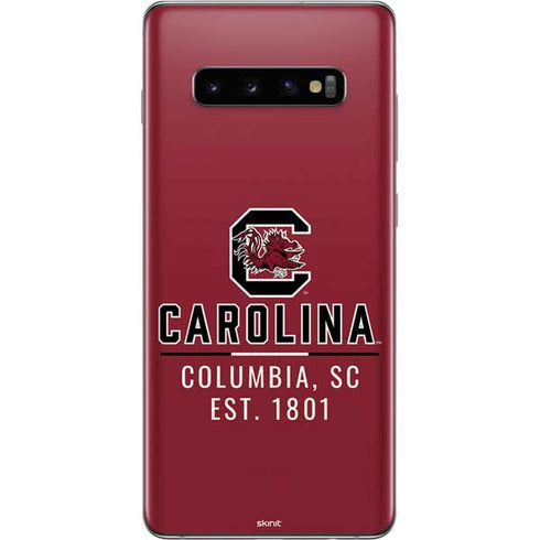 University of South Carolina Columbia SC, EST. 1801 Galaxy S10 Plus Skin