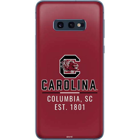 University of South Carolina Columbia SC, EST. 1801 Galaxy S10e Skin