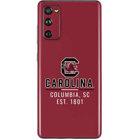 University of South Carolina Columbia SC, EST. 1801 Galaxy S20 Fan Edition Skin