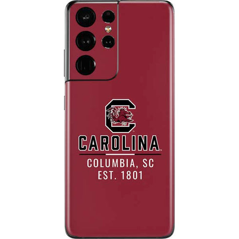 University of South Carolina Columbia SC, EST. 1801 Galaxy S21 Ultra 5G Skin