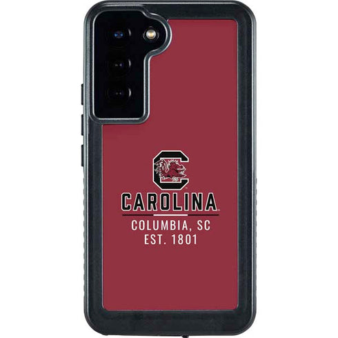 University of South Carolina Columbia SC, EST. 1801 Galaxy S23 Plus Waterproof Case