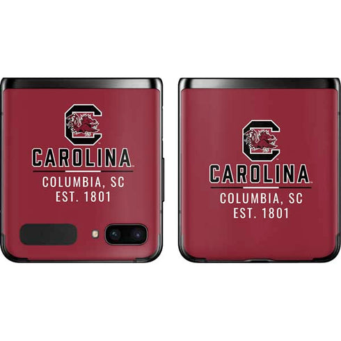 University of South Carolina Columbia SC, EST. 1801 Galaxy Z Flip Skin