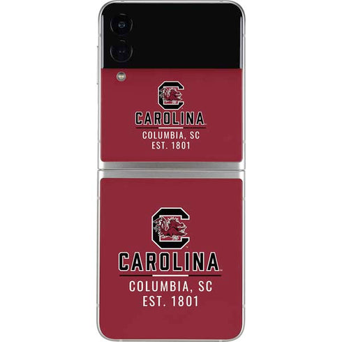 University of South Carolina Columbia SC, EST. 1801 Galaxy Z Flip4 5G Skin