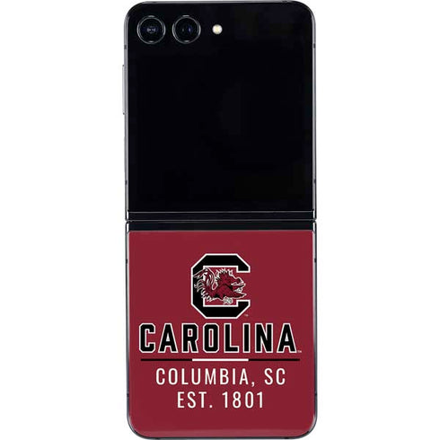 University of South Carolina Columbia SC, EST. 1801 Galaxy Z Flip5 5G Skin