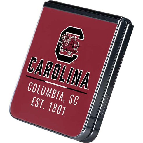 University of South Carolina Columbia SC, EST. 1801 Galaxy Z Flip5 5G Skin