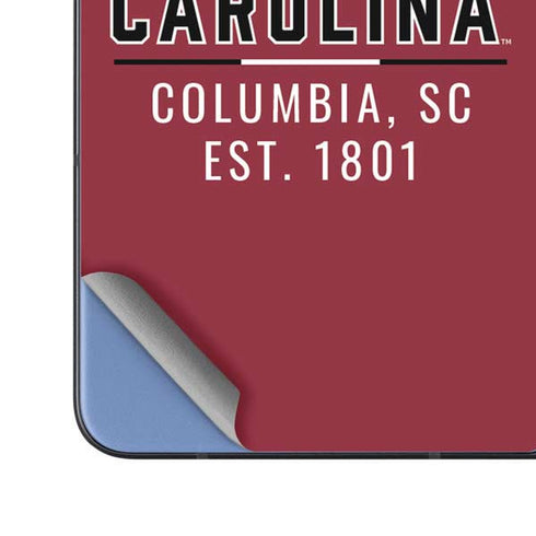 University of South Carolina Columbia SC, EST. 1801 Galaxy Z Fold5 5G Skin