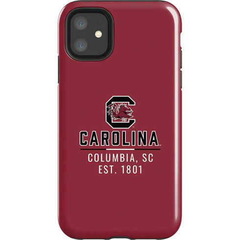 University of South Carolina Columbia SC, EST. 1801 iPhone 11 Impact Case