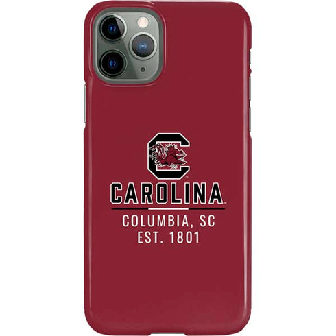University of South Carolina Columbia SC, EST. 1801 iPhone 11 Pro Lite Case