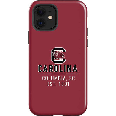 University of South Carolina Columbia SC, EST. 1801 iPhone 12 Impact Case