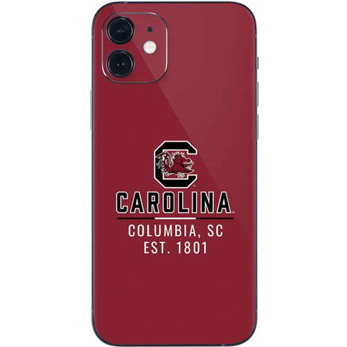 University of South Carolina Columbia SC, EST. 1801 iPhone 12 Mini Skin
