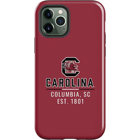 University of South Carolina Columbia SC, EST. 1801 iPhone 12 Pro Impact Case