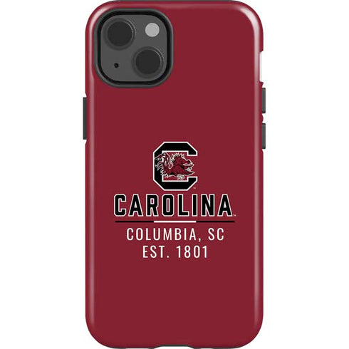 University of South Carolina Columbia SC, EST. 1801 iPhone 13 Impact Case
