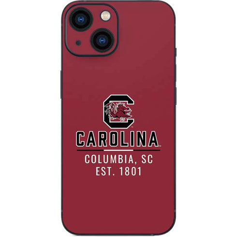 University of South Carolina Columbia SC, EST. 1801 iPhone 13 Mini Skin