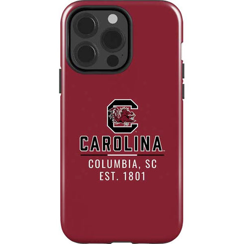 University of South Carolina Columbia SC, EST. 1801 iPhone 13 Pro Impact Case