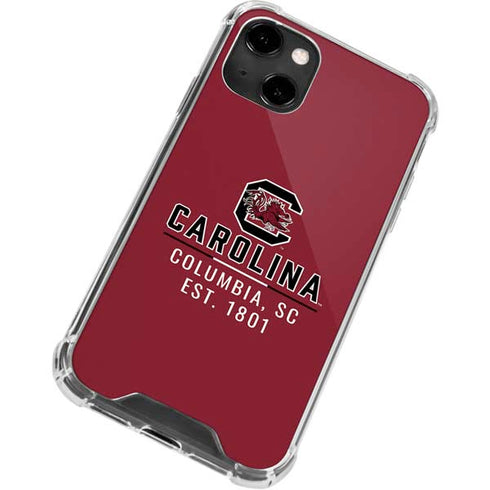 University of South Carolina Columbia SC, EST. 1801 iPhone 14 Clear Case