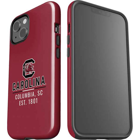 University of South Carolina Columbia SC, EST. 1801 iPhone 14 Impact Case