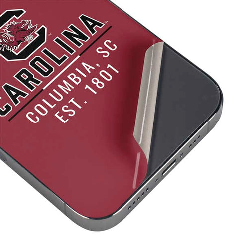 University of South Carolina Columbia SC, EST. 1801 iPhone 14 Pro Max Skin