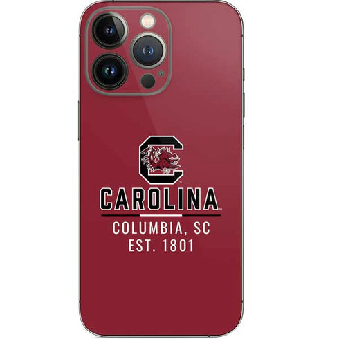 University of South Carolina Columbia SC, EST. 1801 iPhone 14 Pro Skin