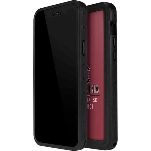 University of South Carolina Columbia SC, EST. 1801 iPhone 14 Pro Waterproof Case