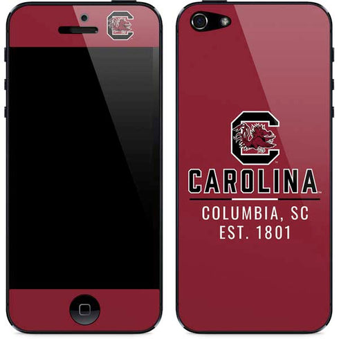 University of South Carolina Columbia SC, EST. 1801 iPhone 5/5s/5SE Skin
