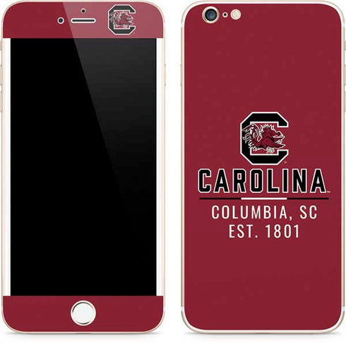 University of South Carolina Columbia SC, EST. 1801 iPhone 6/6s Plus Skin
