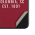 University of South Carolina Columbia SC, EST. 1801 iPhone SE (2nd & 3rd Gen) Skin