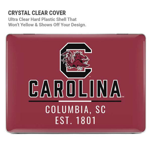 University of South Carolina Columbia SC, EST. 1801 MacBook Pro 16in (2021-25) Case plus Skin
